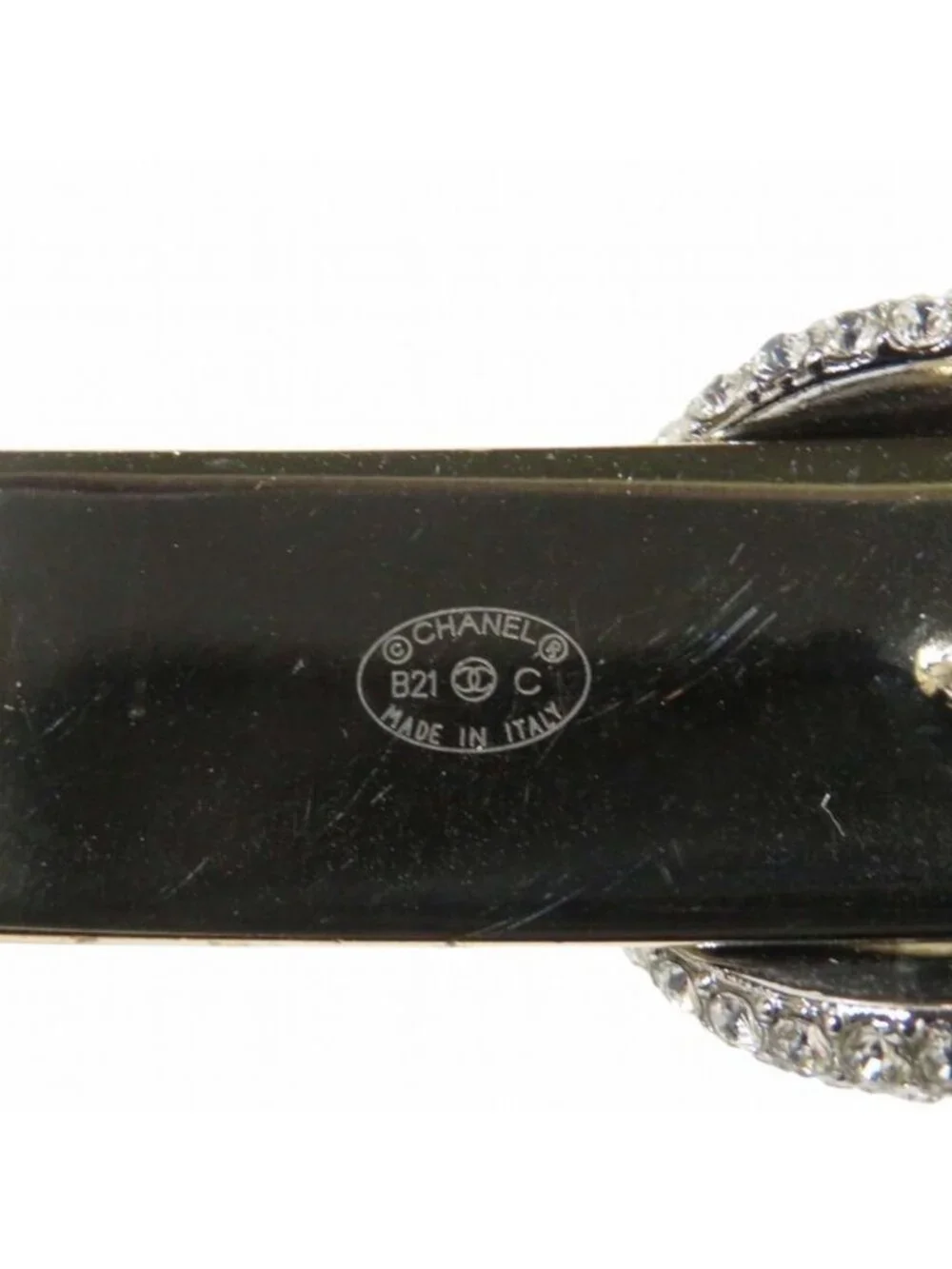 Chanel Alloy Line Stone Shoulder Bag - Picture 2 of 9